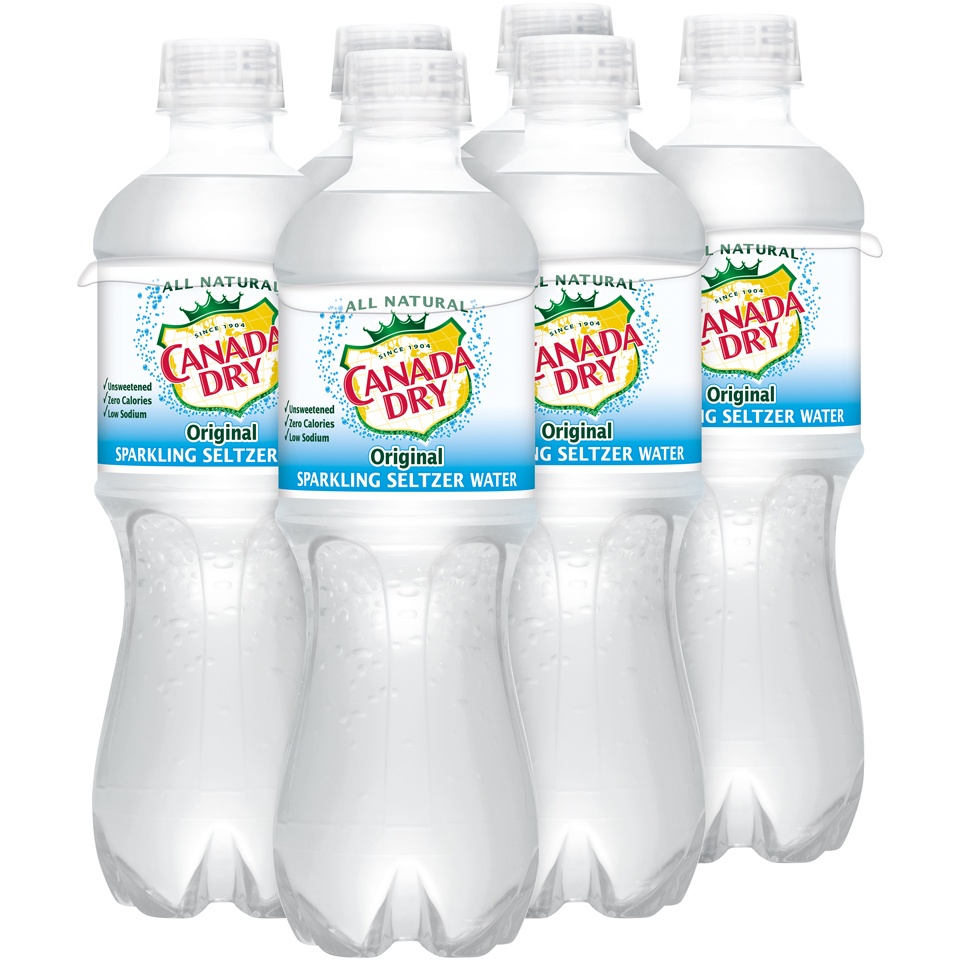 Canada Dry Original Sparkling Seltzer Water 6 Ct 16 9 Fl Oz Shipt