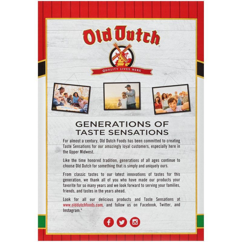 slide 3 of 4, Old Dutch Triple Pack Original Potato Chips - 15oz/3ct, 15 oz, 3 ct