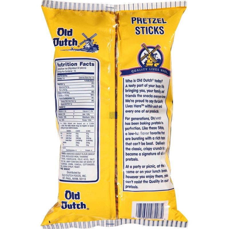 slide 2 of 4, Old Dutch Pretzel Sticks - 15oz, 15 oz