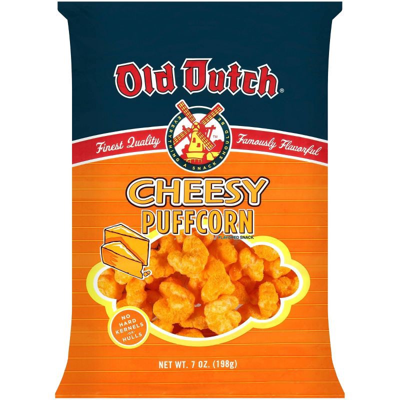 slide 1 of 3, Old Dutch Cheesy Puffcorn - 7oz, 7 oz