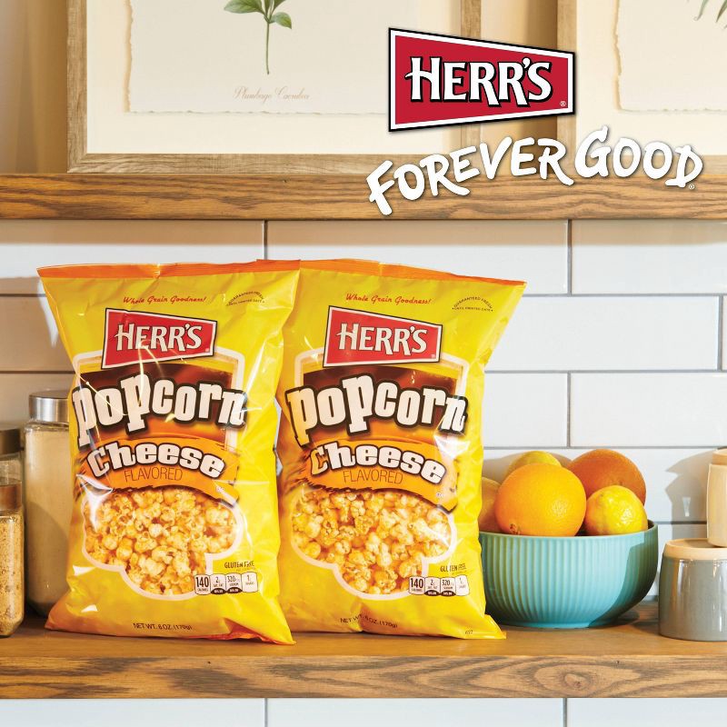 slide 4 of 4, Herr's Cheese Flavored Popcorn - 6oz, 6 oz