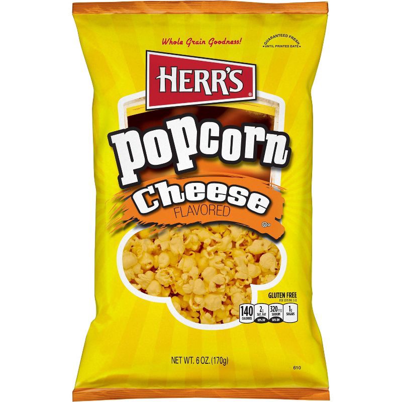 slide 1 of 4, Herr's Cheese Flavored Popcorn - 6oz, 6 oz