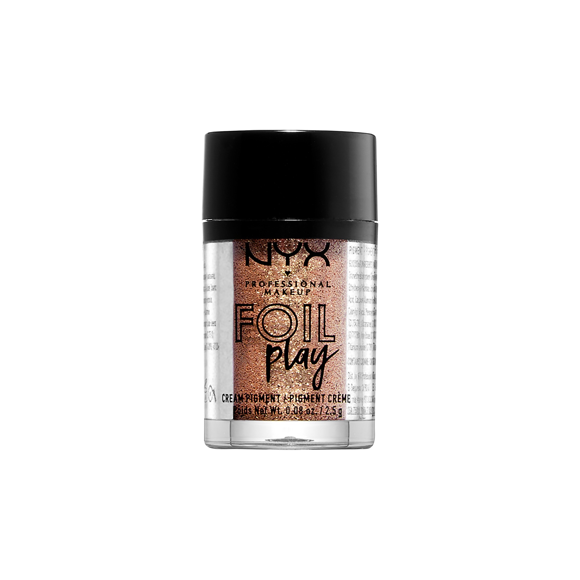 slide 1 of 3, NYX Professional Makeup Professional Foil Play Cream Pigment-Dagger Eye Shadow, 1 ct