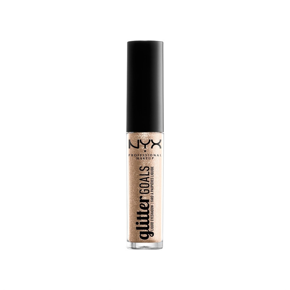 slide 1 of 3, NYX Professional Makeup Glitter Goals Liquid Eyeshadow Polished Pin Up, 1 ct