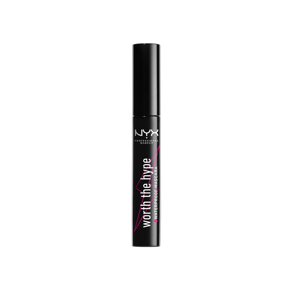 slide 1 of 3, NYX Professional Makeup Worth The Hype Waterproof Mascara Black, 1 ct