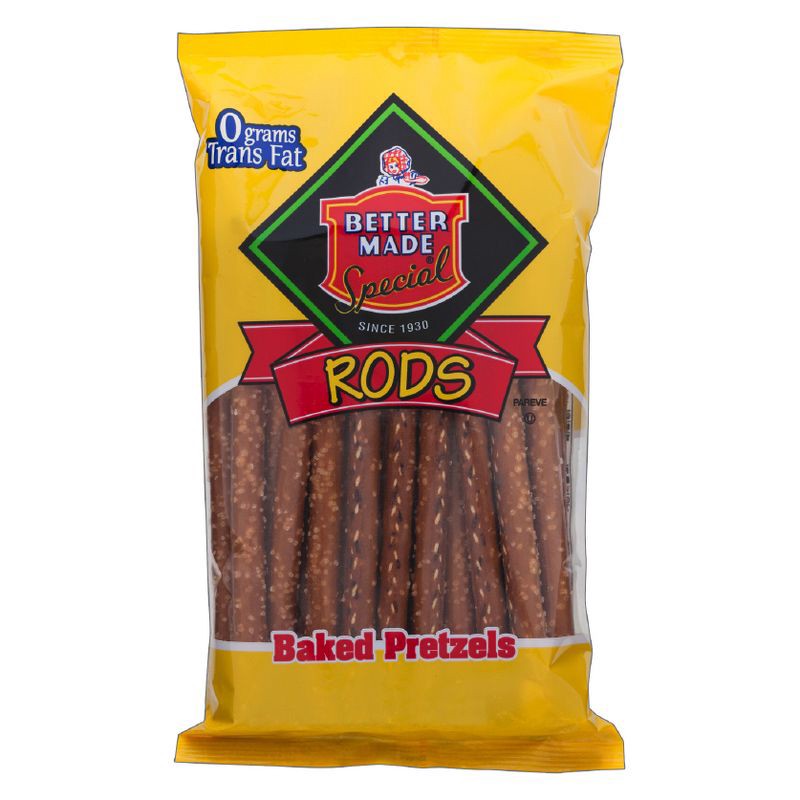 slide 1 of 1, Better Made Snack Foods Better Made Special Baked Pretzel Rods - 12oz, 12 oz