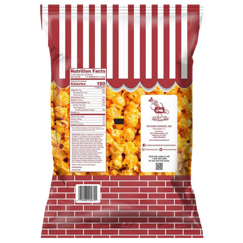 slide 2 of 5, Kitchen Cooked Classic Cheese Popcorn - 7oz, 7 oz