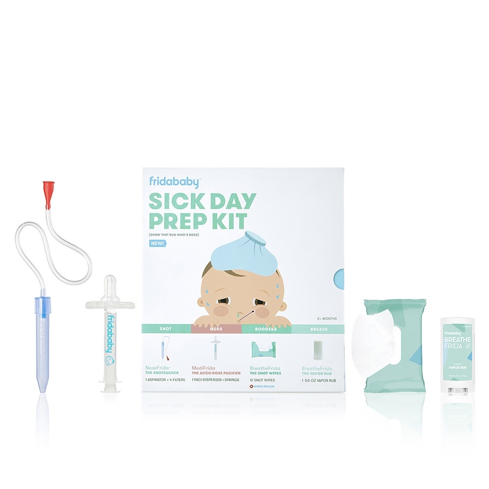 slide 5 of 8, Fridababy Sick Day Prep Kit, 4 ct