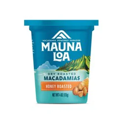 Mauna Loa Honey Roasted Macadamia's - 4oz