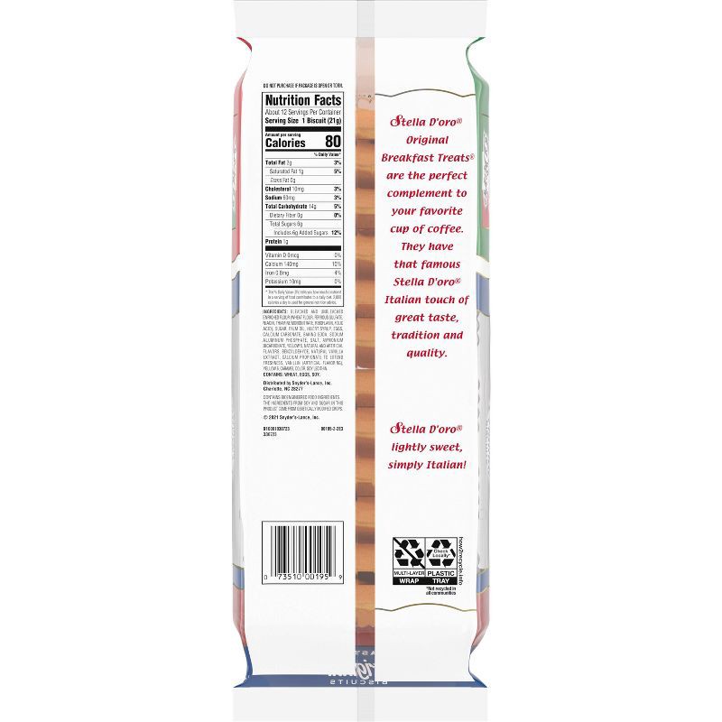 slide 2 of 7, Stella D'oro Cookies Original Breakfast Treats - 9oz, 9 oz