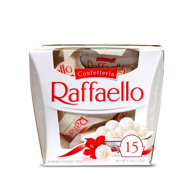 slide 1 of 1, Ferrero Raffaello Almond Coconut Candy - 5.3oz/15ct, 5.3 oz, 15 ct