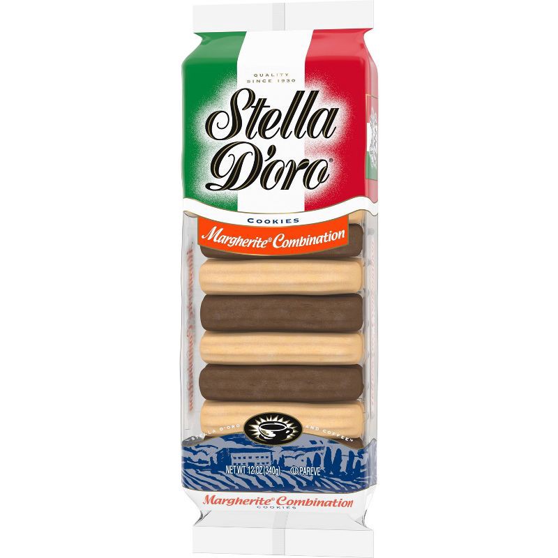 slide 5 of 6, Stella D'oro Cookies Margherite Combination Chocolate & Vanilla Cookies - 12oz, 12 oz
