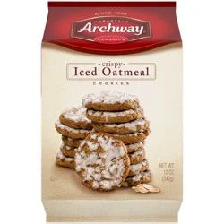 Archway Cookies Crispy Iced Oatmeal Cookies - 12oz