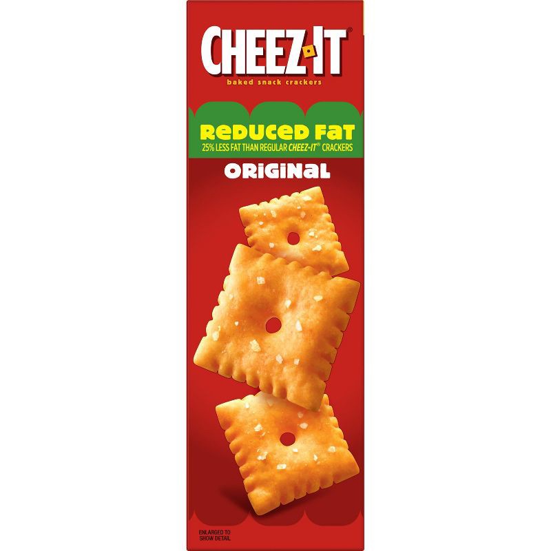 slide 11 of 11, Cheez-It Reduced Fat Original Baked Snack Crackers - 19oz, 19 oz