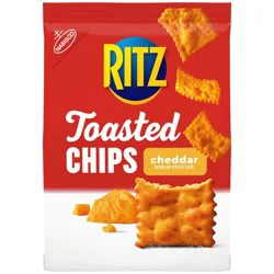 Ritz Toasted Chips, Cheddar - 8.1oz