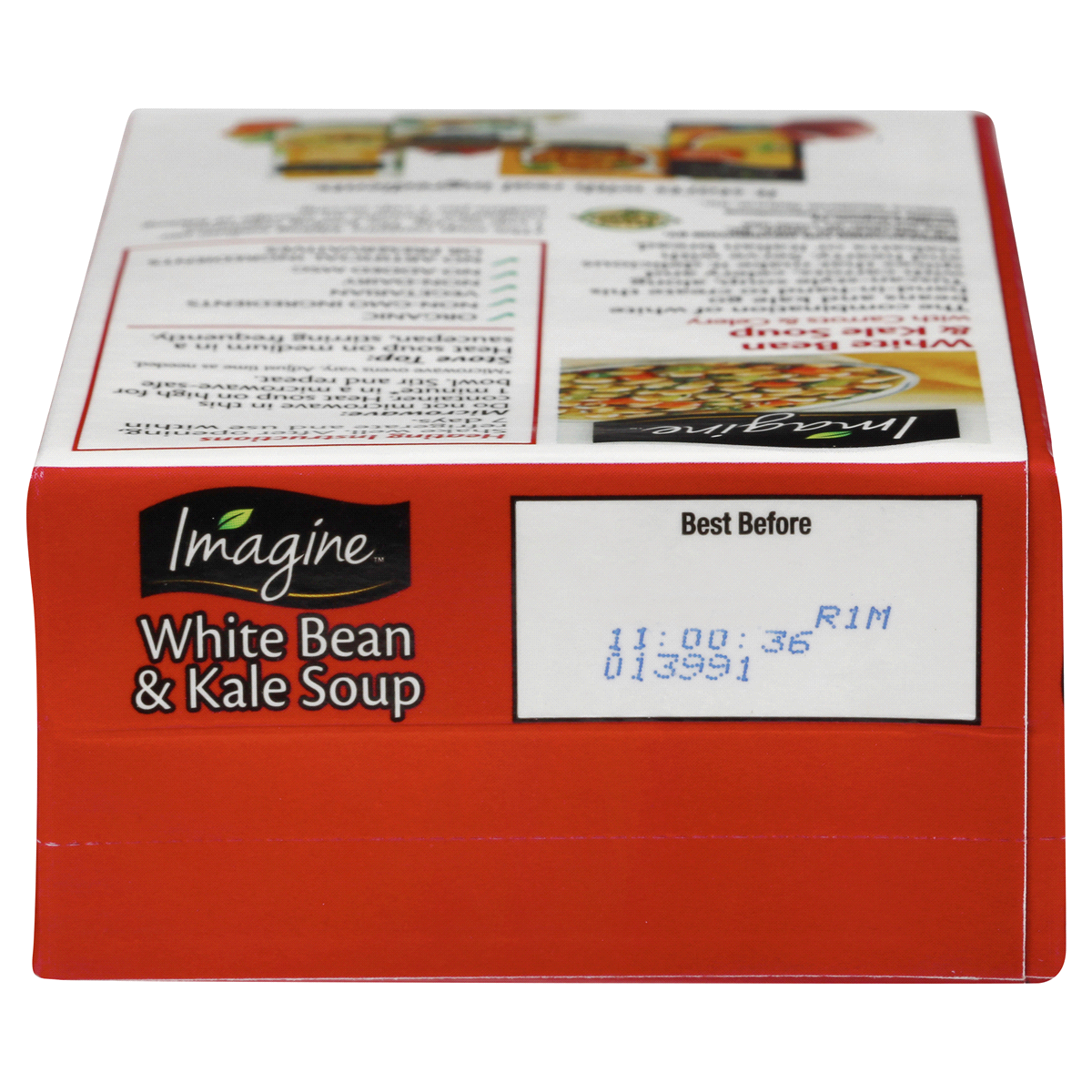 slide 2 of 7, Imagine Tuscan White Bean and Kale Soup, 17 fl oz