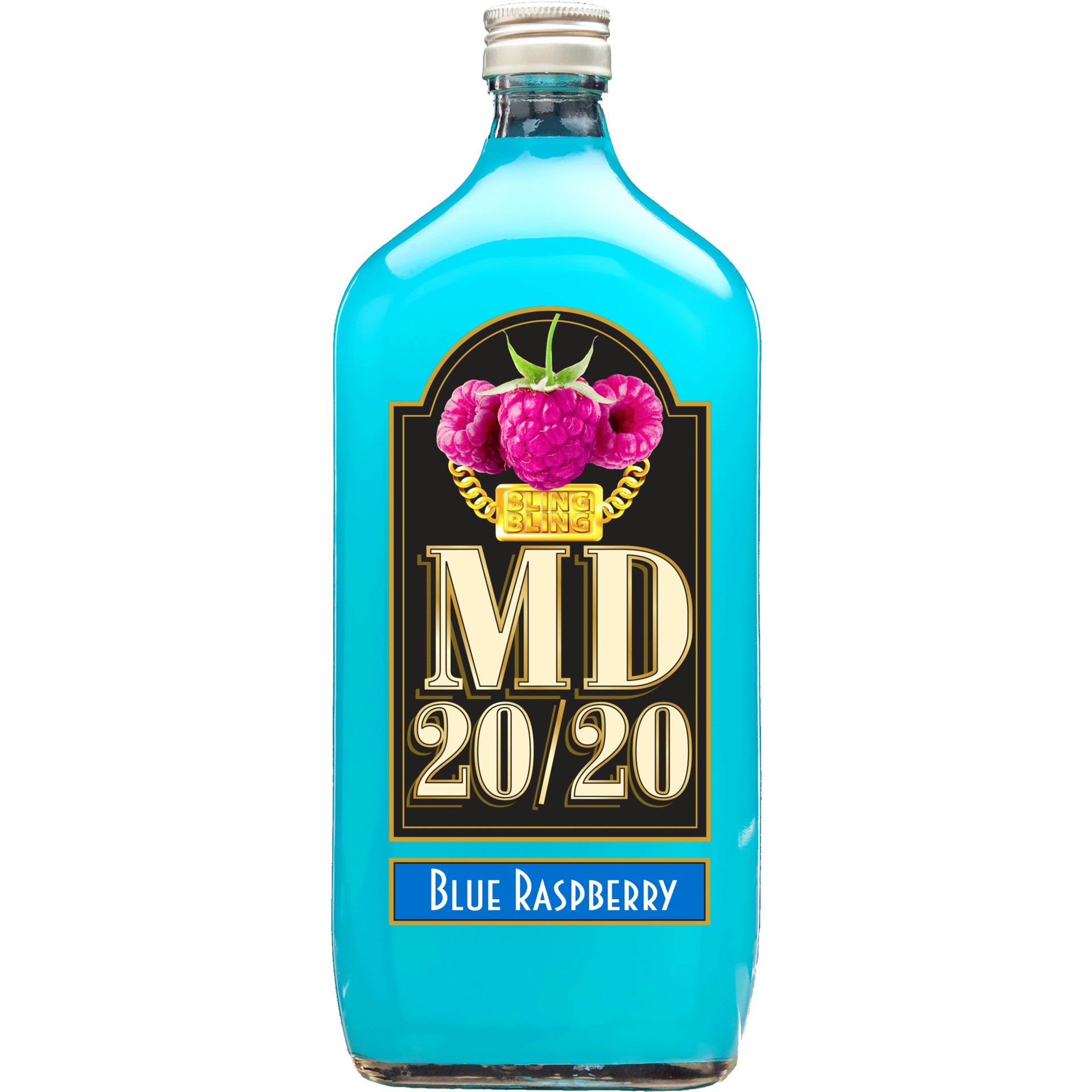 slide 1 of 2, MD 20/20 Blue Raspberry Flavored Wine - 750ml, 750 ml