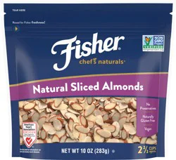 Fisher Chef's Naturals Sliced Almonds