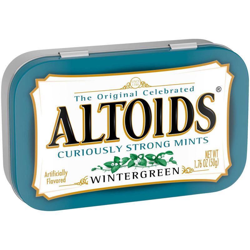 slide 7 of 8, Altoids Wintergreen Breath Mint Candies - 1.76oz, 1.76 oz