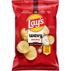 Lay's Wavy Original Potato Chips - 7.75oz