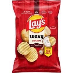 Lay's Wavy Original Potato Chips - 7.75oz