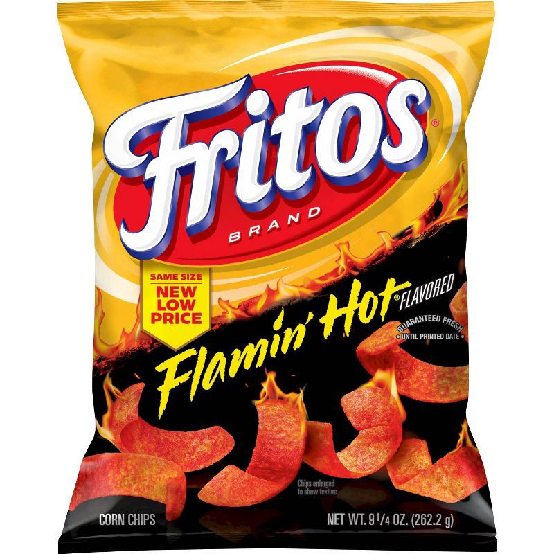 slide 1 of 4, Fritos Flamin Hot Flavored Corn Chips - 9.25oz, 9.25 oz