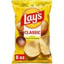 Lay's Classic Potato Chips - 8oz: Gluten-Free, No Artificial Flavors
