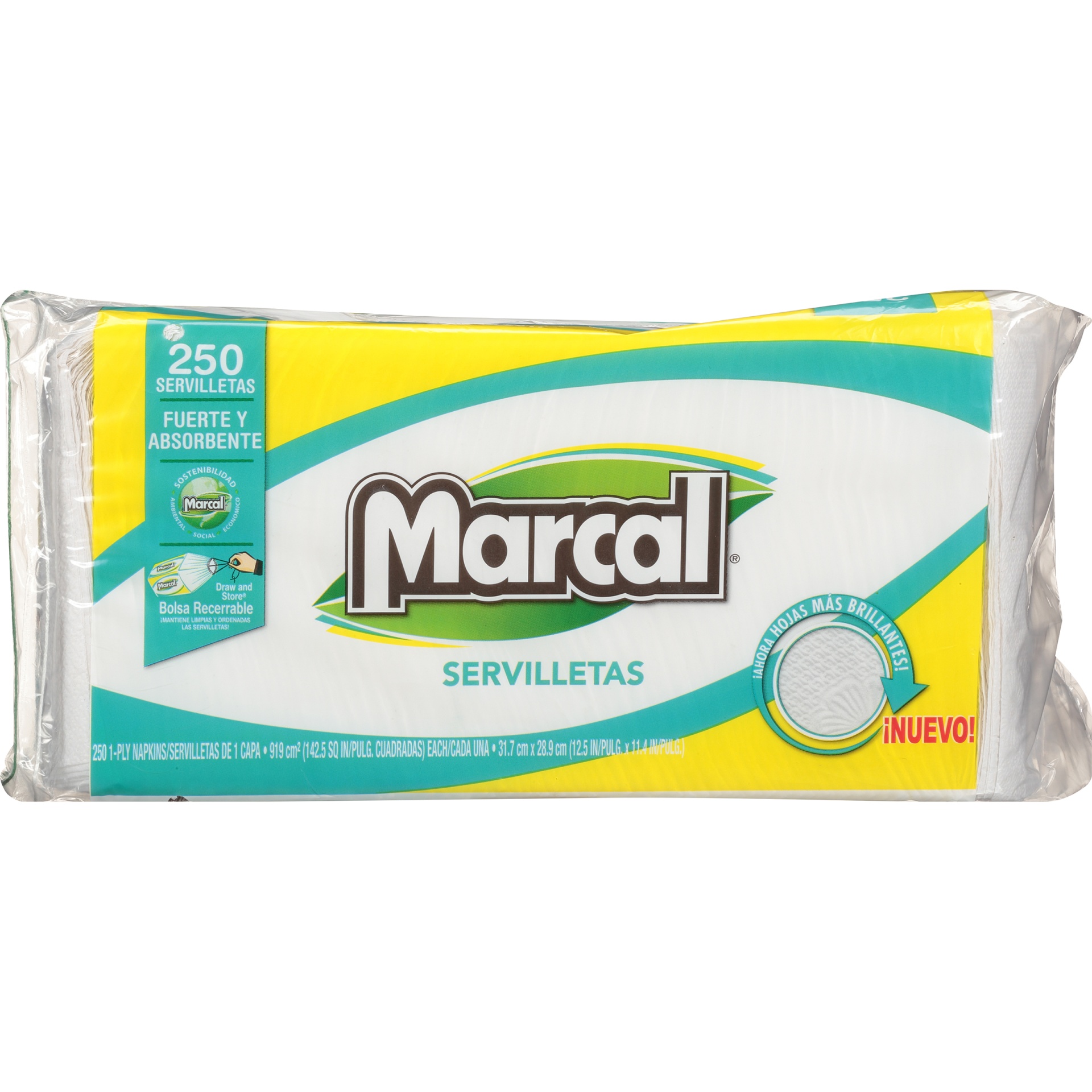 slide 6 of 6, Marcal Napkins, Everyday, 1-Ply, 250 ct