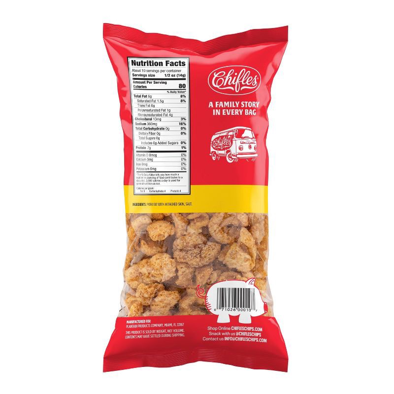 slide 3 of 4, Chifles Pork Cracklins Chicharrones - 5oz, 5 oz