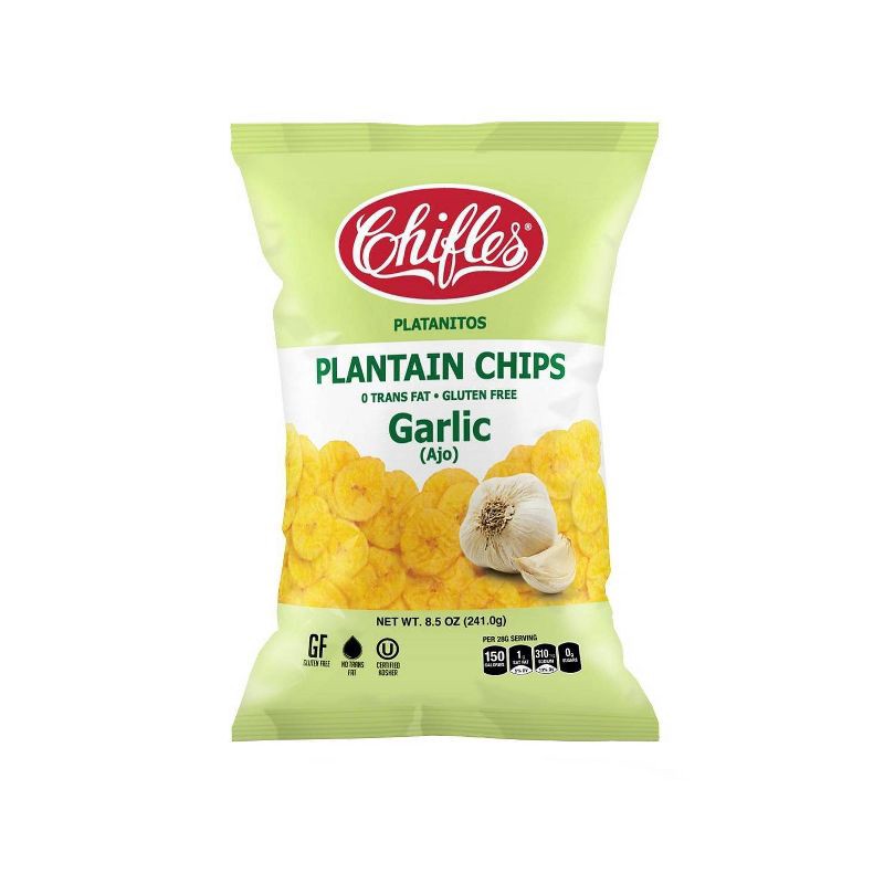 slide 1 of 4, Chifles Platanitos Garlic Plantain Chips - 8.5oz, 8.5 oz