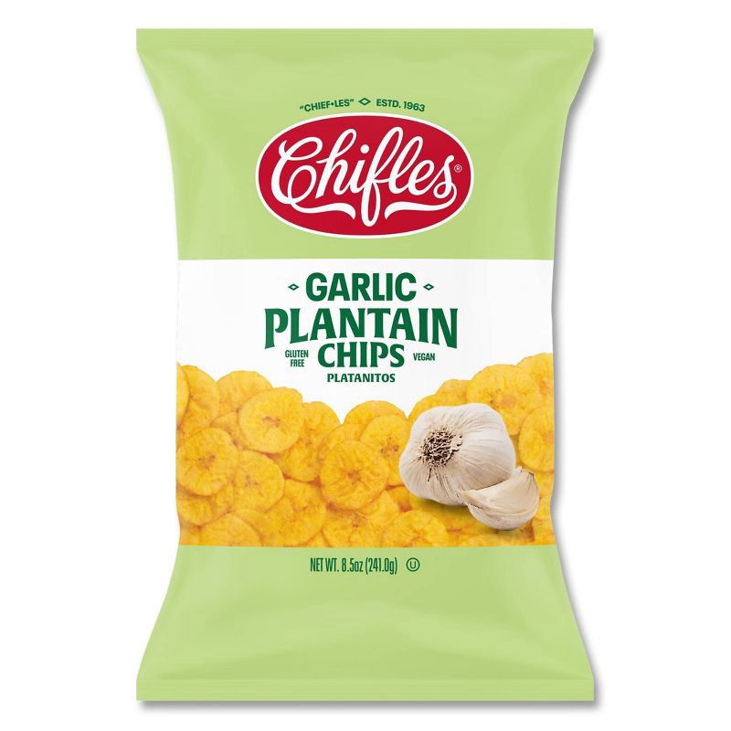 slide 1 of 5, Chifles Platanitos Garlic Plantain Chips - 8.5oz, 8.5 oz