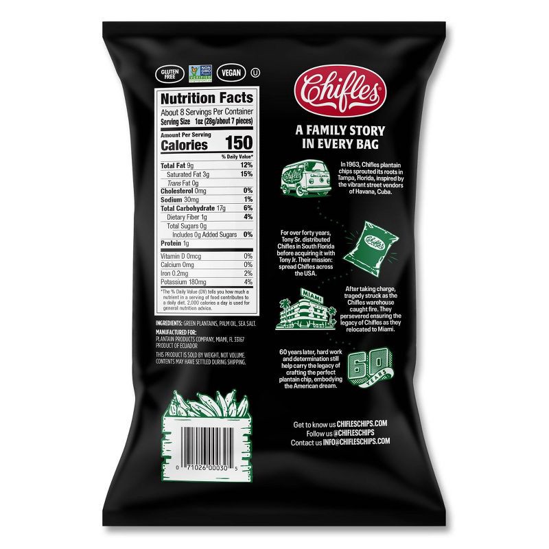 slide 2 of 4, Chifles Plantain Strips - 8oz, 8 oz