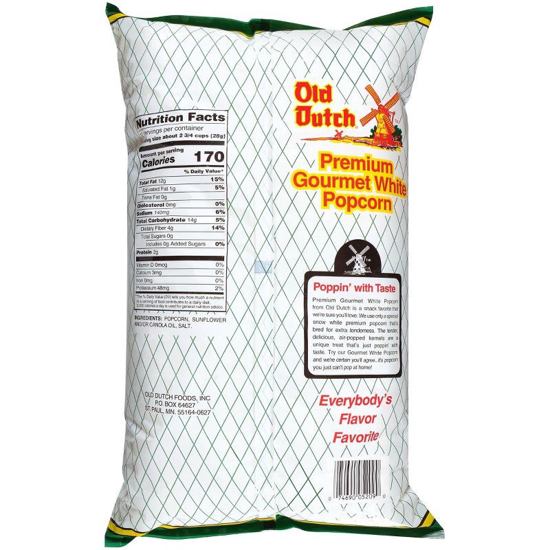 slide 2 of 3, Old Dutch Premium Gourmet White Popcorn - 12.5oz, 12.5 oz