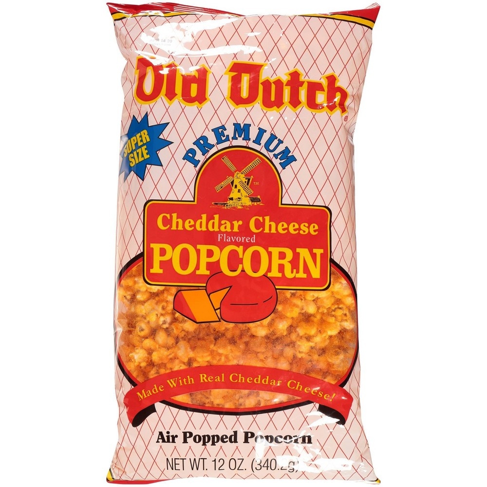 slide 3 of 3, Old Dutch Premium Cheddar Cheese Flavored Popcorn, 12.5 oz