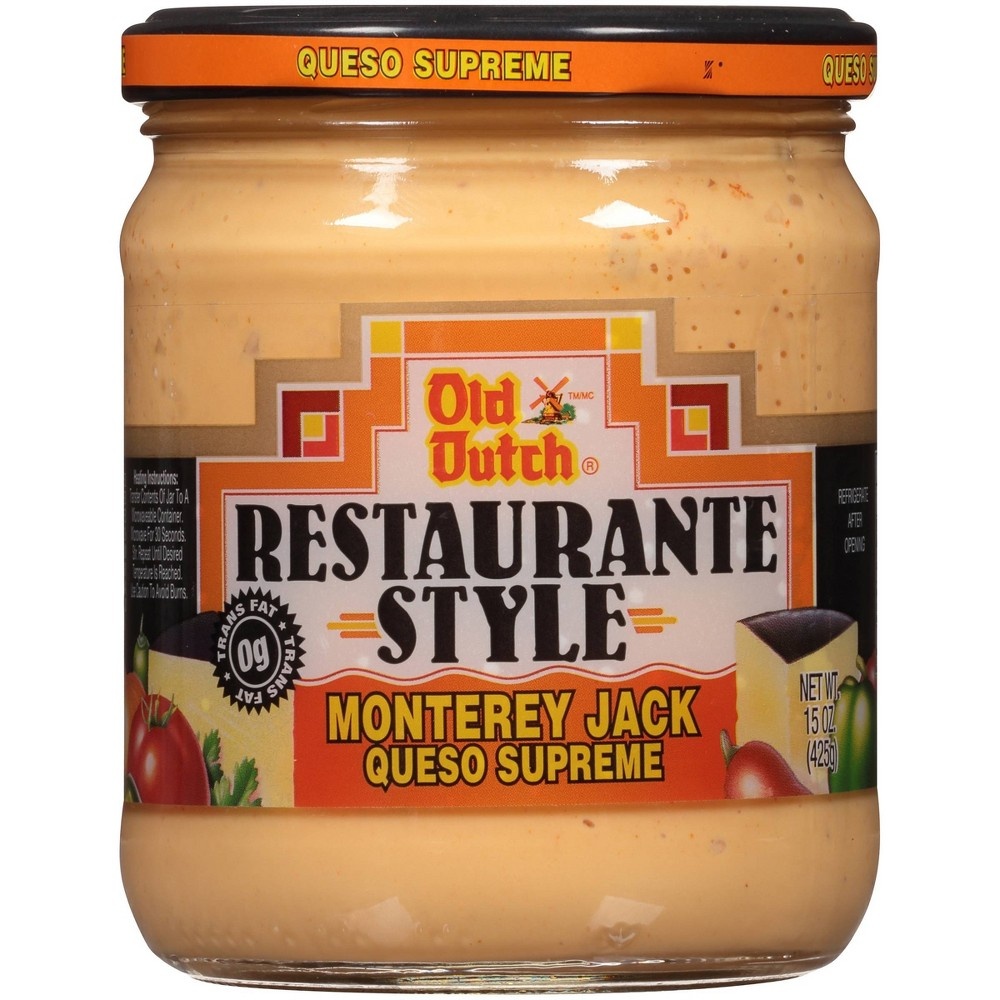 slide 3 of 3, Old Dutch Restaurante Style Monterey Jack Queso Supreme, 1 ct