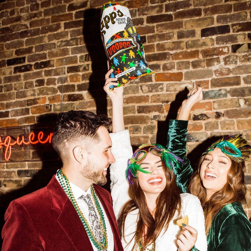 slide 6 of 9, Zapp's New Orleans Kettle Style Voodoo Potato Chips - 8oz, 8 oz