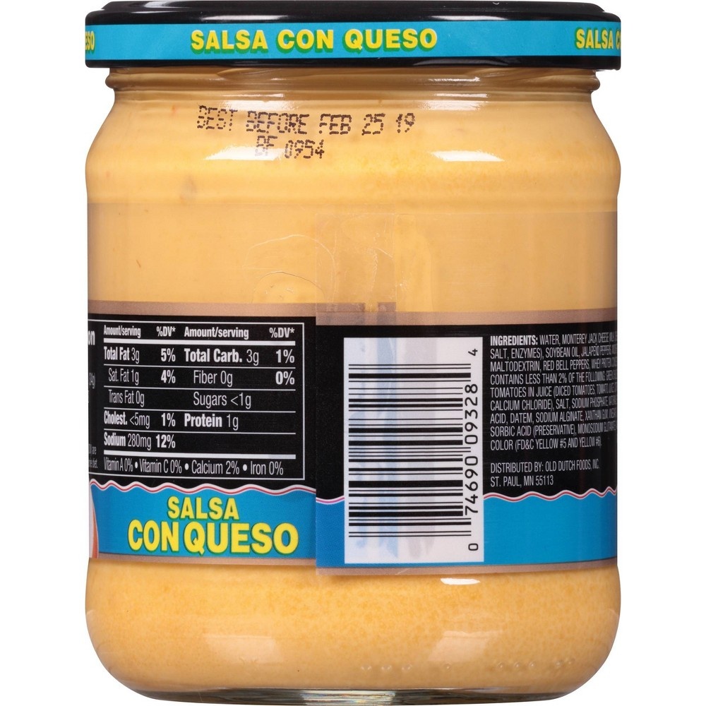 slide 3 of 5, Old Dutch Restaurante Style Salsa Con Queso, 1 ct