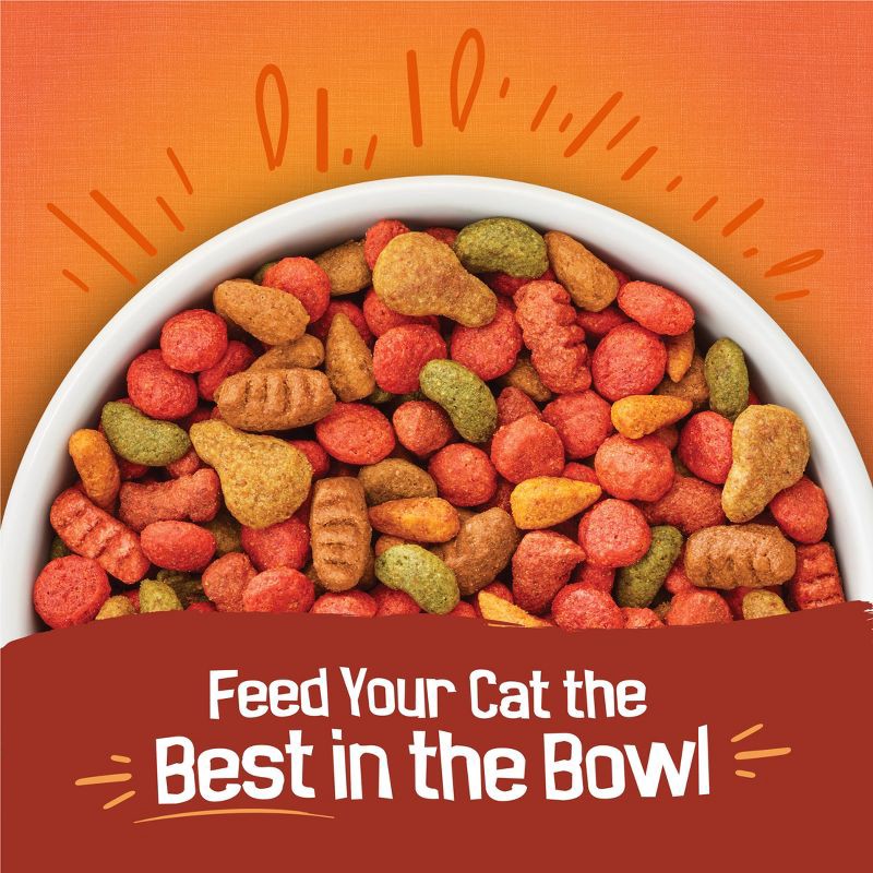 slide 7 of 13, Friskies Tender & Crunchy with Flavors Chicken,Beef,Carrots&Green Beans Adult Complete & Balanced Dry Cat Food - 16lbs, 16 lb