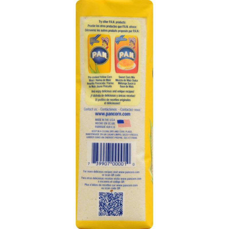 slide 3 of 6, P.A.N. Gluten Free Pre-Cooked White Corn Meal - 35.27oz, 35.27 oz