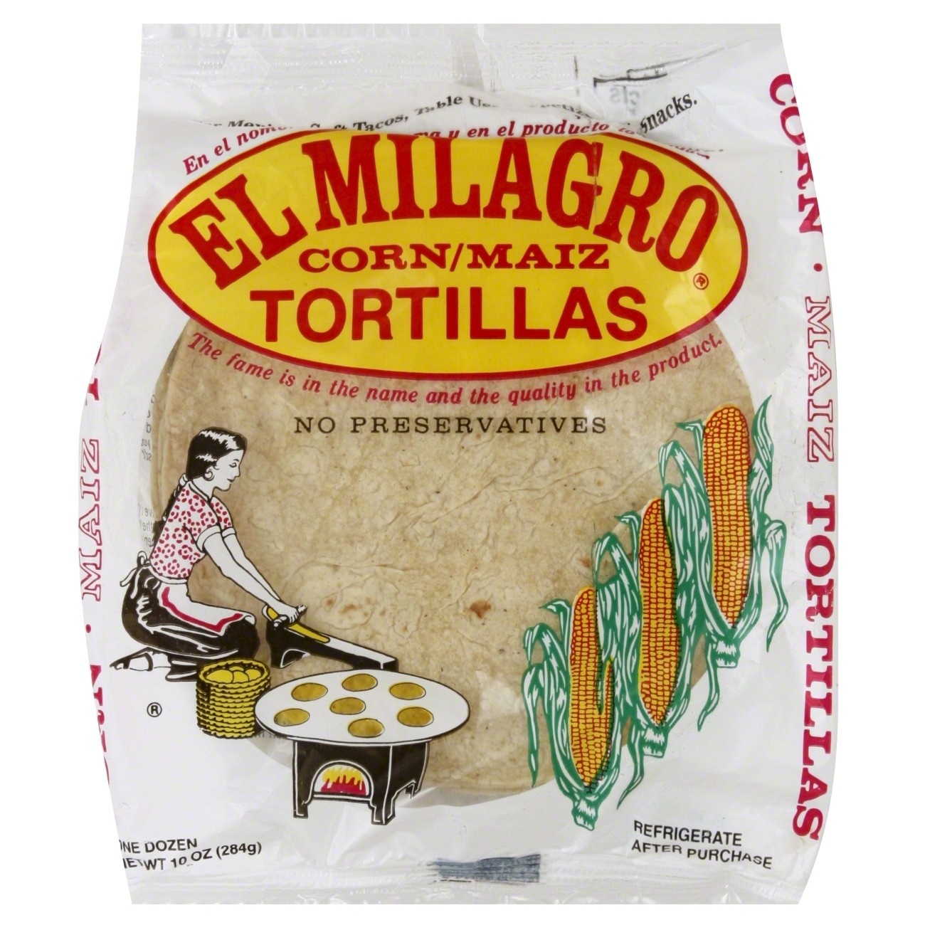 El Milagro Corn Tortillas - 10oz/10ct 10 ct; 10 oz | Shipt