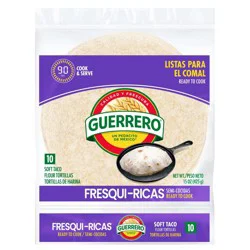 Guerrero Taco Size Soft Fresqui Ricas Flour Tortillas - 15oz/10ct