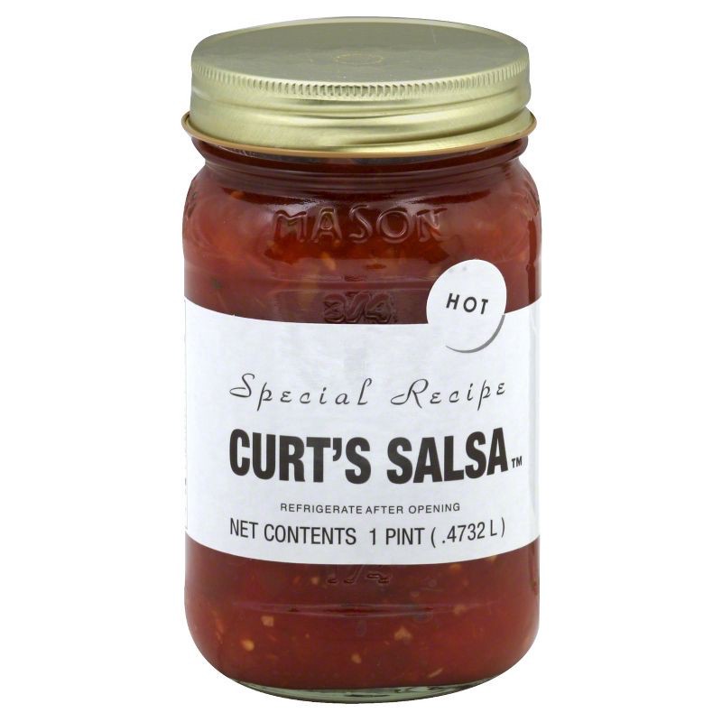 slide 1 of 3, Curt's Special Recipe Salsa Hot 16oz, 16 oz