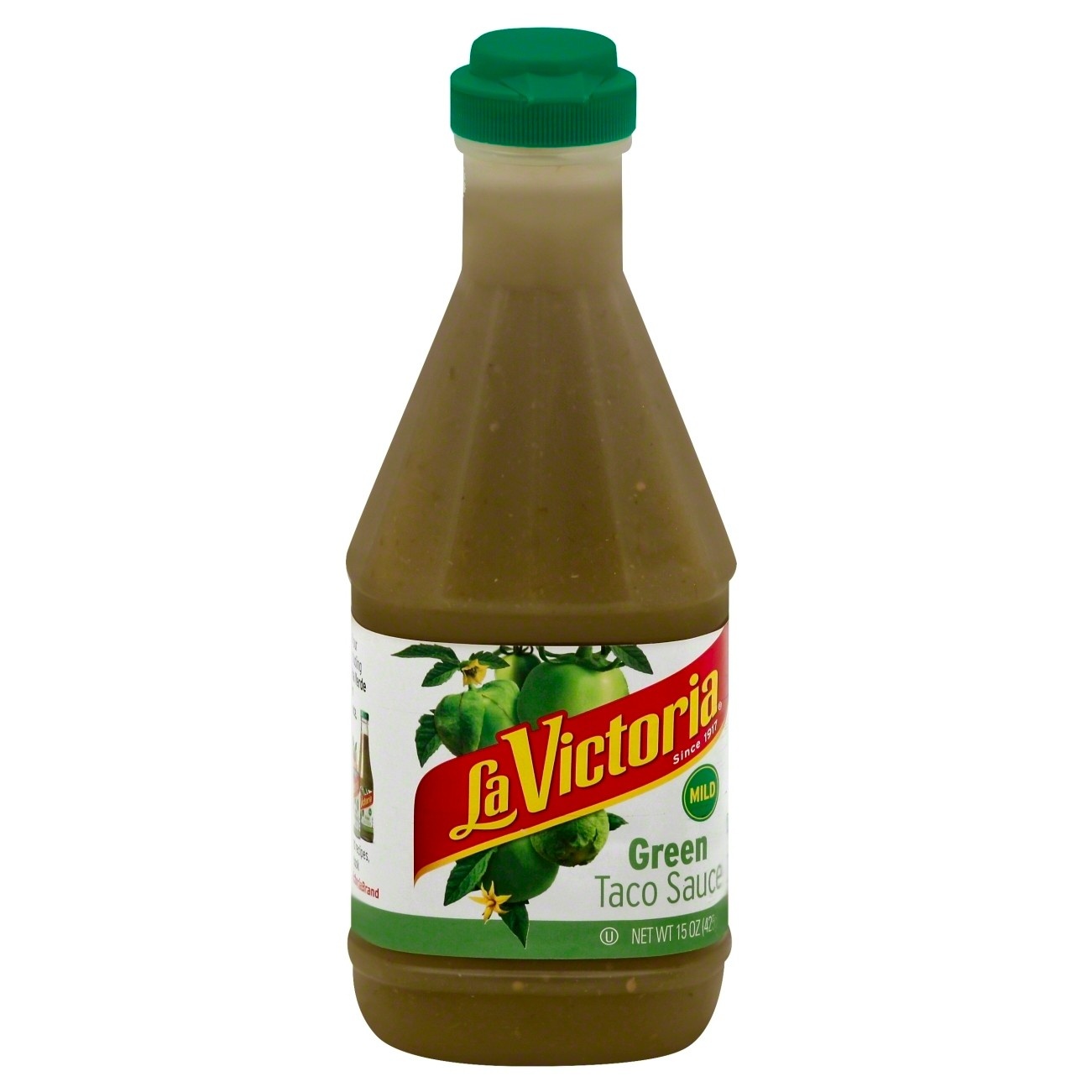 slide 1 of 5, La Victoria Green Taco Sauce Mild, 15 oz