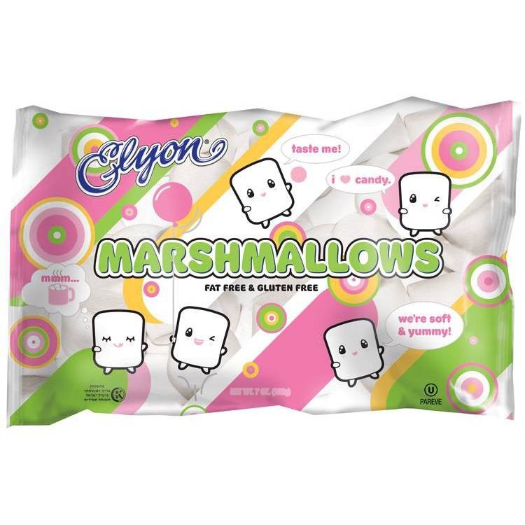 slide 1 of 1, Elyon Natural Vanilla Marshmallows, 7 oz