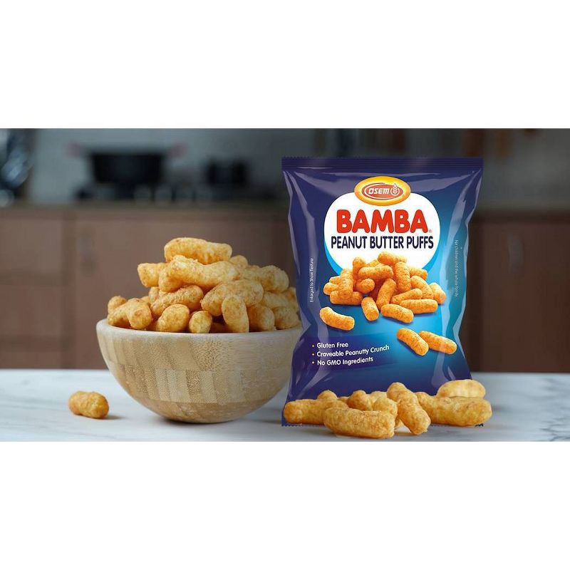 slide 3 of 8, Osem Bamba Peanut Snack - 1oz, 1 oz