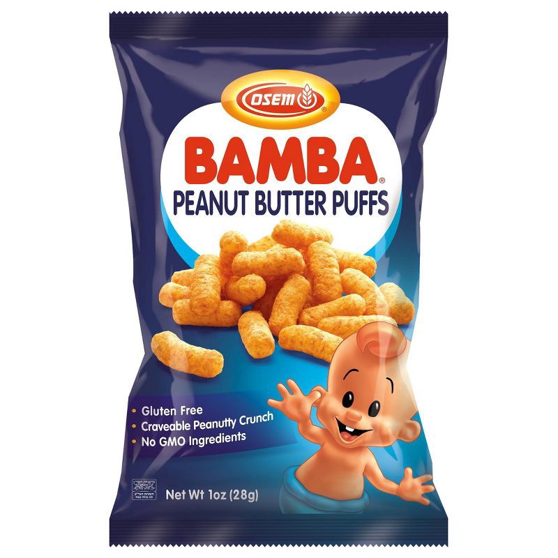 slide 1 of 8, Osem Bamba Peanut Snack - 1oz, 1 oz