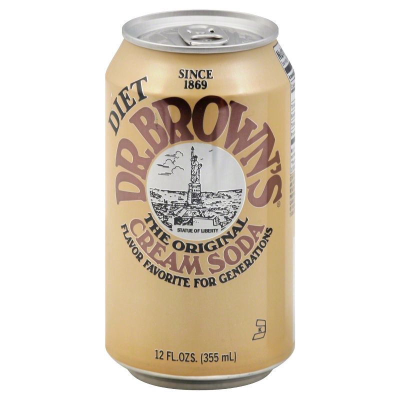 slide 1 of 3, Dr. Brown's Dr. Browns Diet Cream Soda Bottles - 6pk/12 fl oz, 6 ct; 12 fl oz