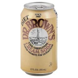 Dr. Brown's Dr. Browns Diet Cream Soda Bottles - 6pk/12 fl oz