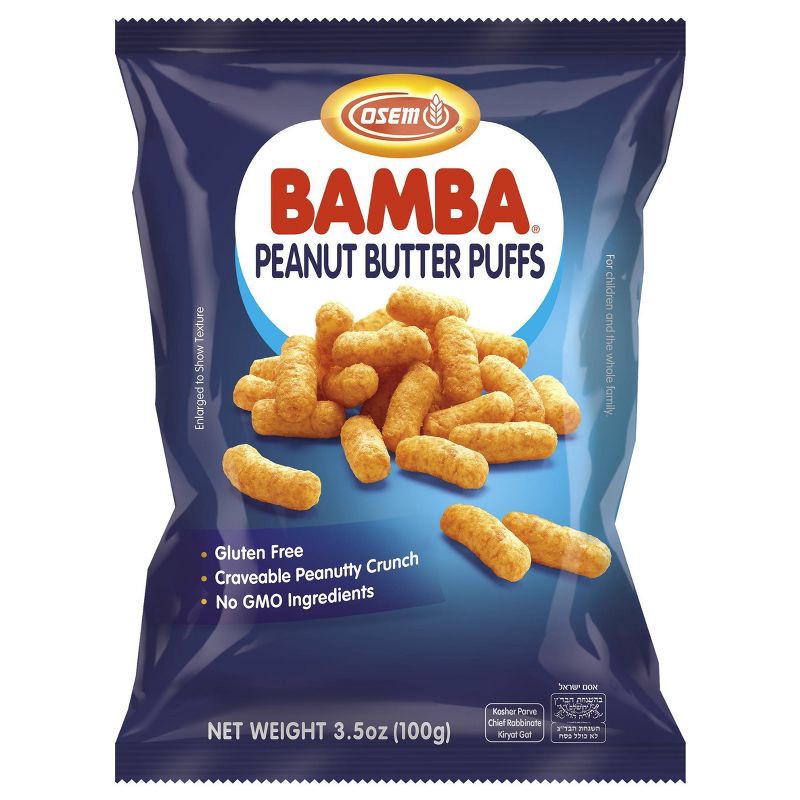 slide 1 of 8, Osem Bamba Peanut Snacks - 3.5oz, 3.5 oz