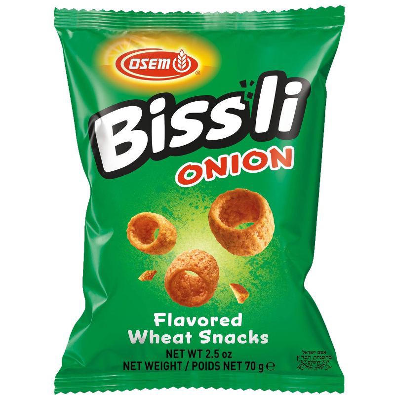 slide 1 of 5, Osem Bissli Onion - 2.5oz, 2.5 oz